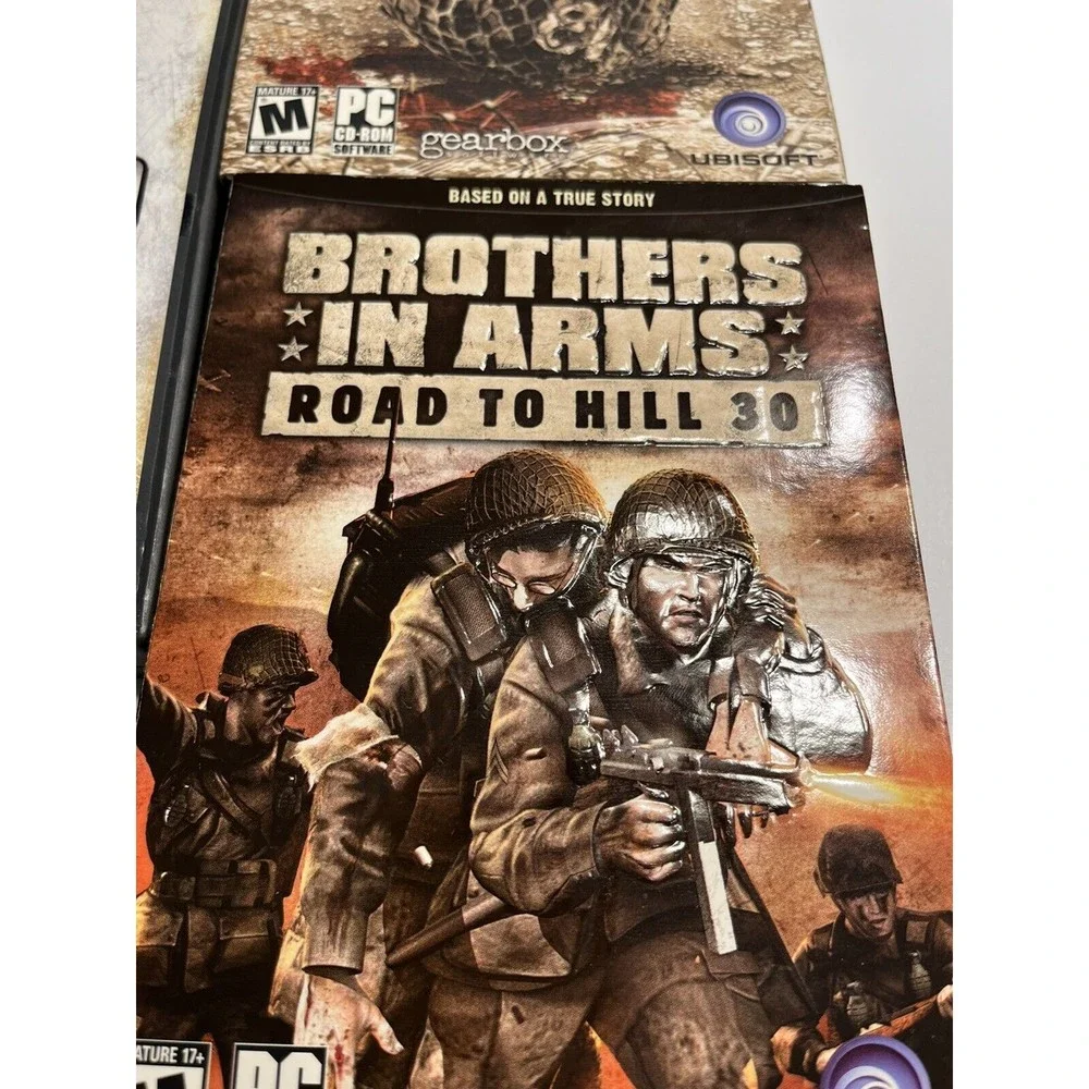 Lot of 5 - PC War Games; Battlefield 2, Medal of Honor & Brothers in Arms